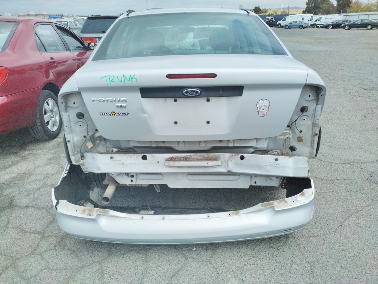 Photo 9 from auction – 2007 FORD FOCUS ZX4 with VIN 1FAFP34N37W312680