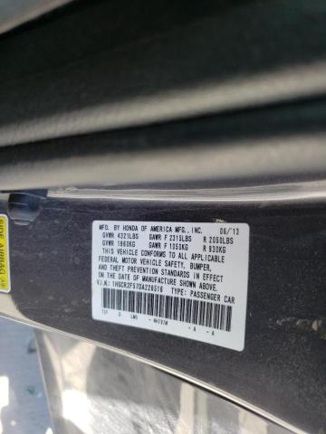 Photo 10 from auction – 2013 HONDA ACCORD SPO with VIN 1HGCR2F57DA228516