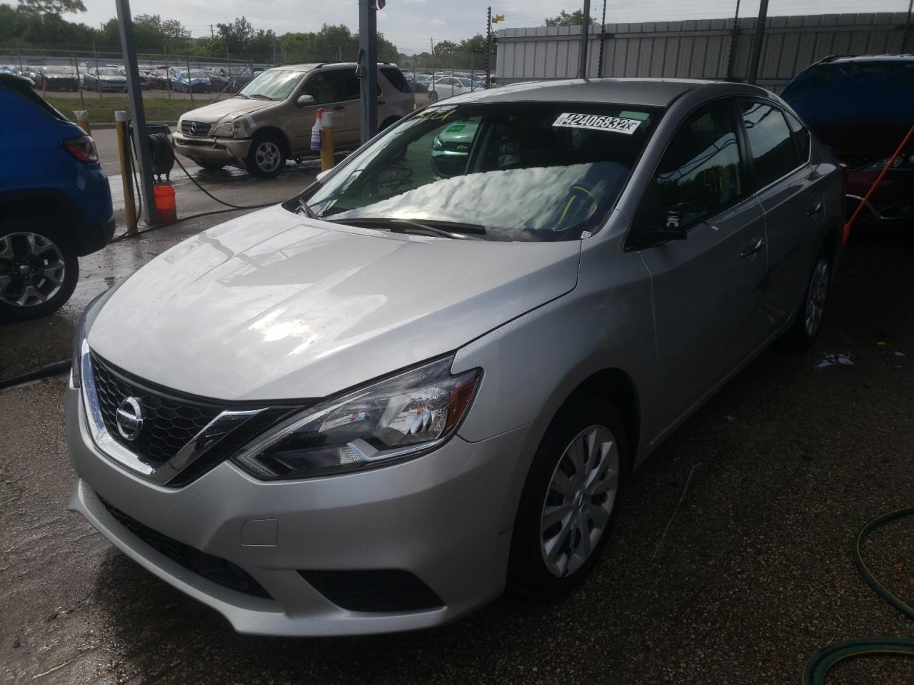 Photo 2 from auction – 2019 NISSAN SENTRA S with VIN 3N1AB7AP1KY302248