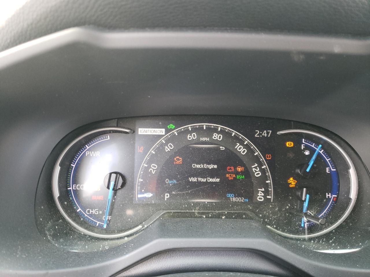 Photo 8 from auction – 2019 TOYOTA RAV4 XSE with VIN JTMEWRFVXKD511321