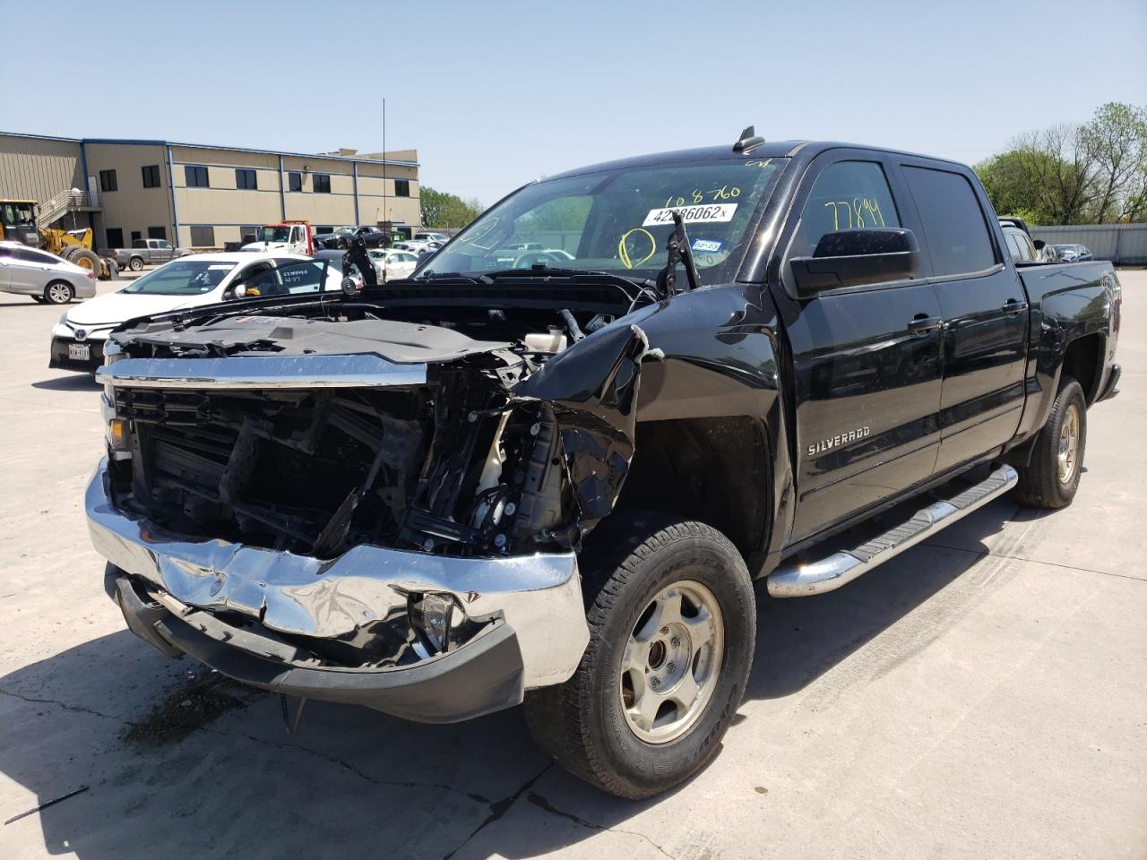 Photo 2 from auction – 2018 CHEVROLET SILVERADO with VIN 3GCPCREC0JG108760