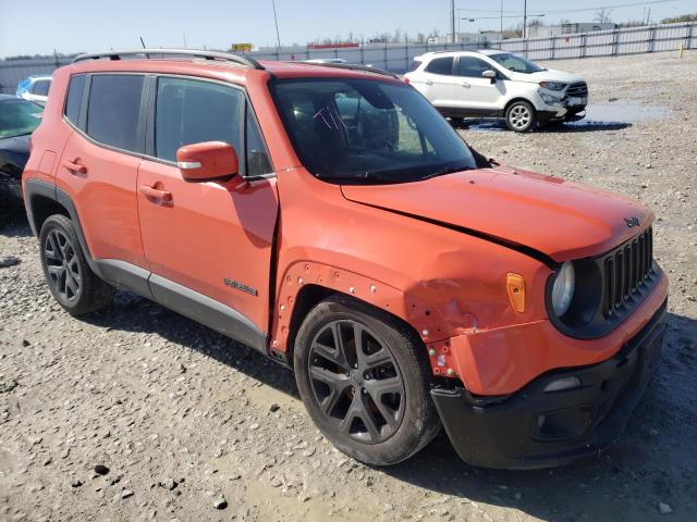 Photo 1 from auction – 2017 JEEP RENEGADE L with VIN ZACCJABB4HPE70519