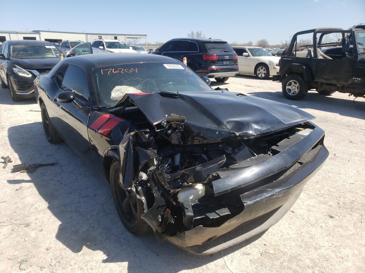 DODGE CHALLENGER 2012 with VIN 2C3CDYBT0CH176204 - Photo from auction