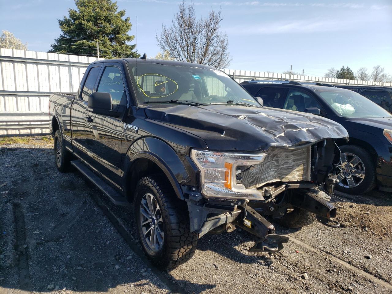 FORD F150 SUPER 2020 with VIN 1FTFX1E57LFA66692 - Photo from auction