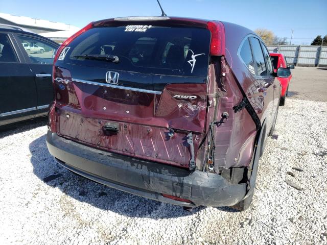 Photo 9 from auction – 2012 HONDA CR-V EX with VIN 5J6RM4H55CL081948