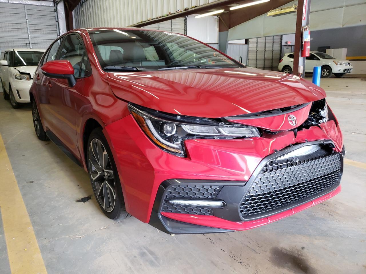 Photo 1 from auction – 2021 TOYOTA COROLLA SE with VIN 5YFS4MCE7MP061966