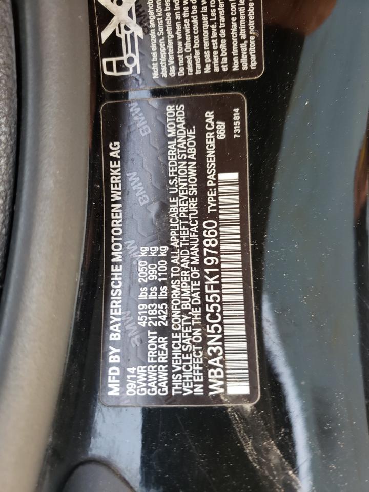 Photo 10 from auction – 2015 BMW 428 XI with VIN WBA3N5C55FK197860