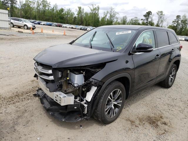 Photo 2 from auction – 2019 TOYOTA HIGHLANDER with VIN 5TDZZRFH2KS365178
