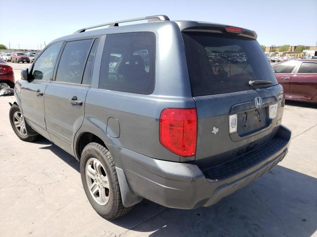 Photo 3 from auction – 2005 HONDA PILOT EXL with VIN 5FNYF18575B002733