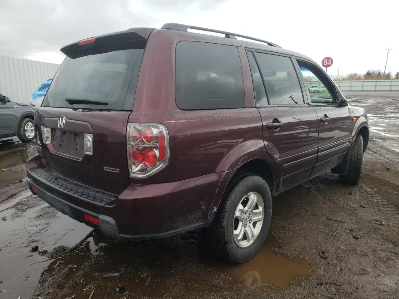 Photo 4 from auction – 2008 HONDA PILOT VP with VIN 5FNYF18208B050889
