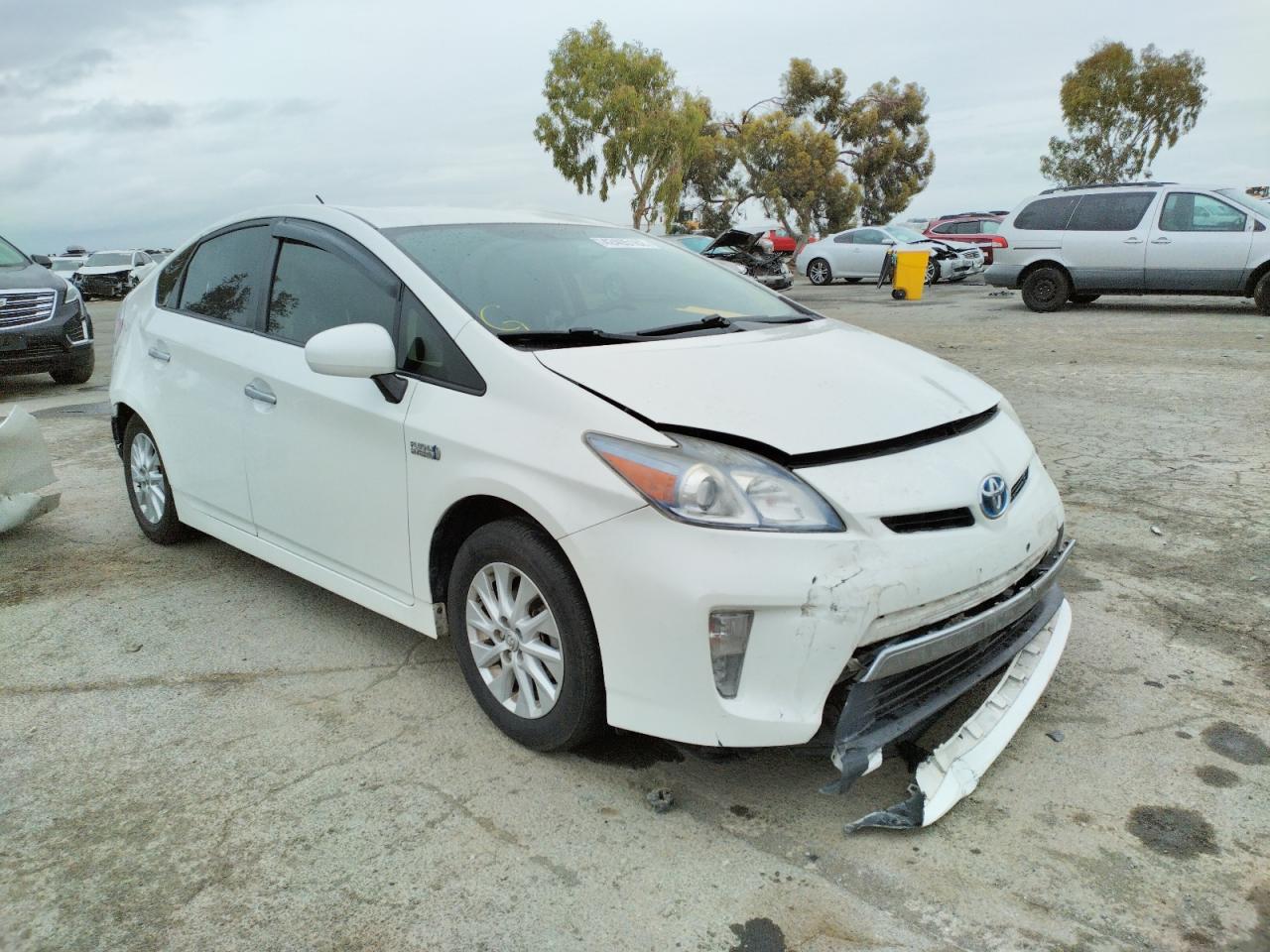 TOYOTA PRIUS PLUG 2012 with VIN JTDKN3DPXC3014977 - Photo from auction