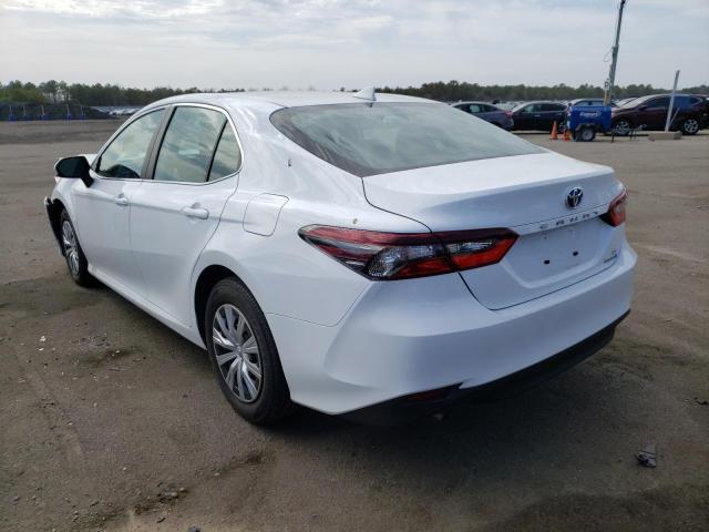 Photo 3 from auction – 2022 TOYOTA CAMRY LE with VIN 4T1C31AK4NU576910