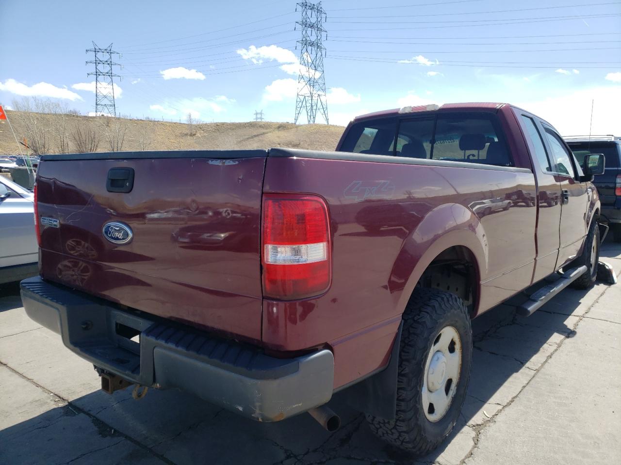 Photo 4 from auction – 2005 FORD F150 with VIN 1FTVX14515NA95255