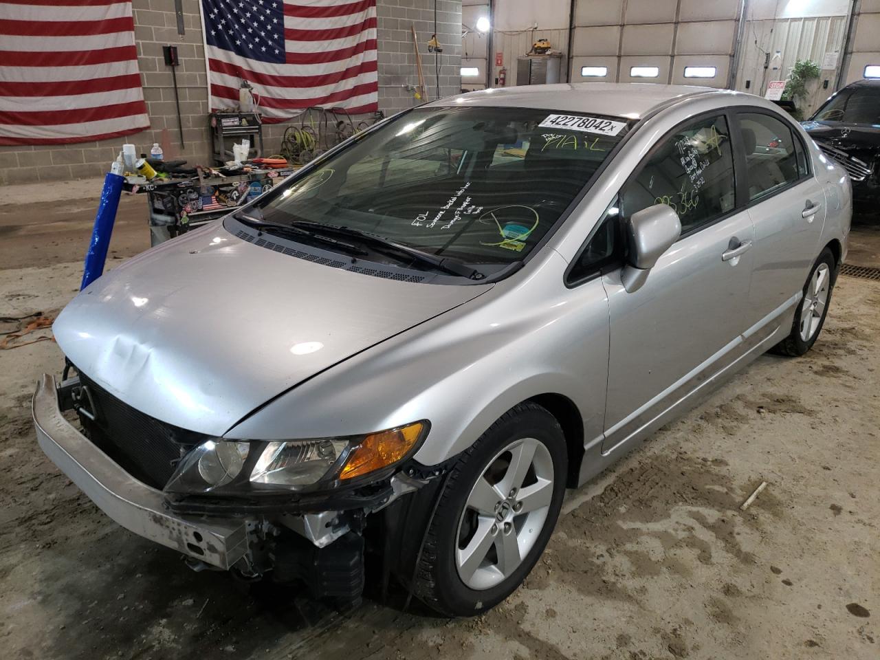 Photo 2 from auction – 2009 HONDA CIVIC LX-S with VIN 19XFA16619E009884