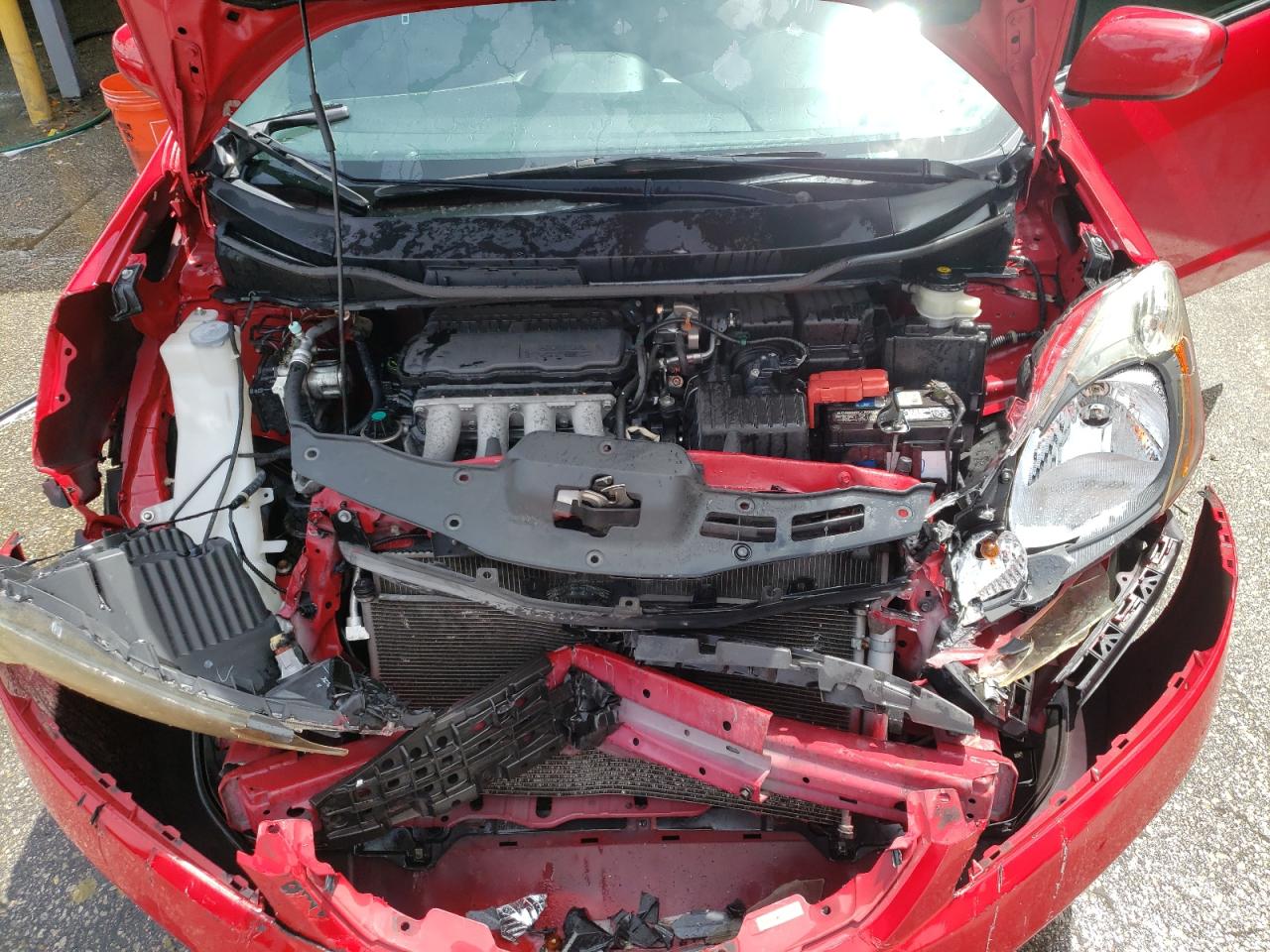 Photo 7 from auction – 2013 HONDA FIT with VIN JHMGE8H31DC014070