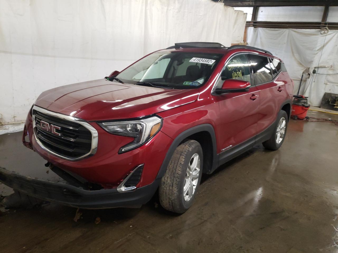 Photo 2 from auction – 2018 GMC TERRAIN SL with VIN 3GKALTEV2JL335318