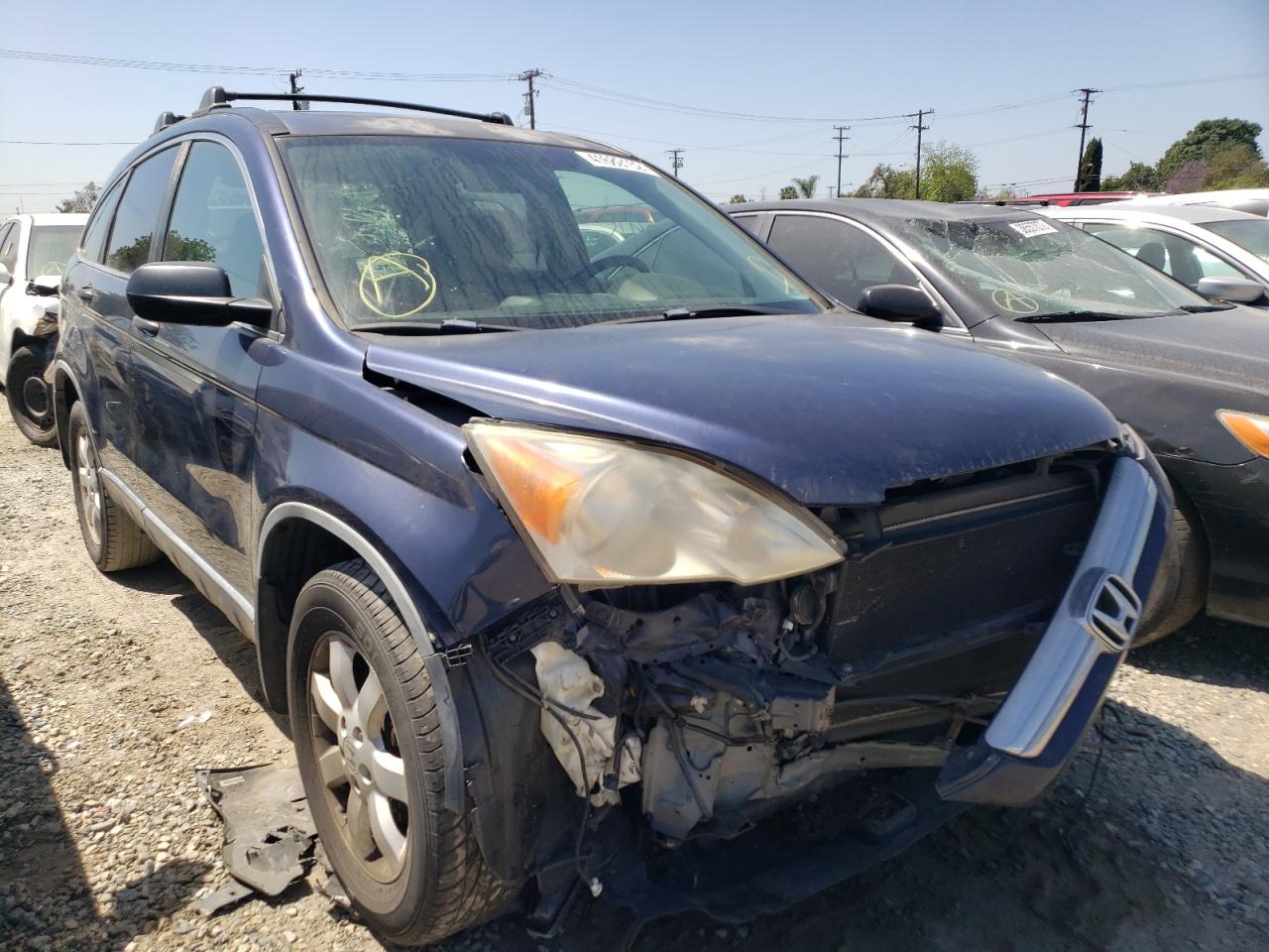 HONDA CR-V EX 2008 with VIN JHLRE38538C052102 - Photo from auction