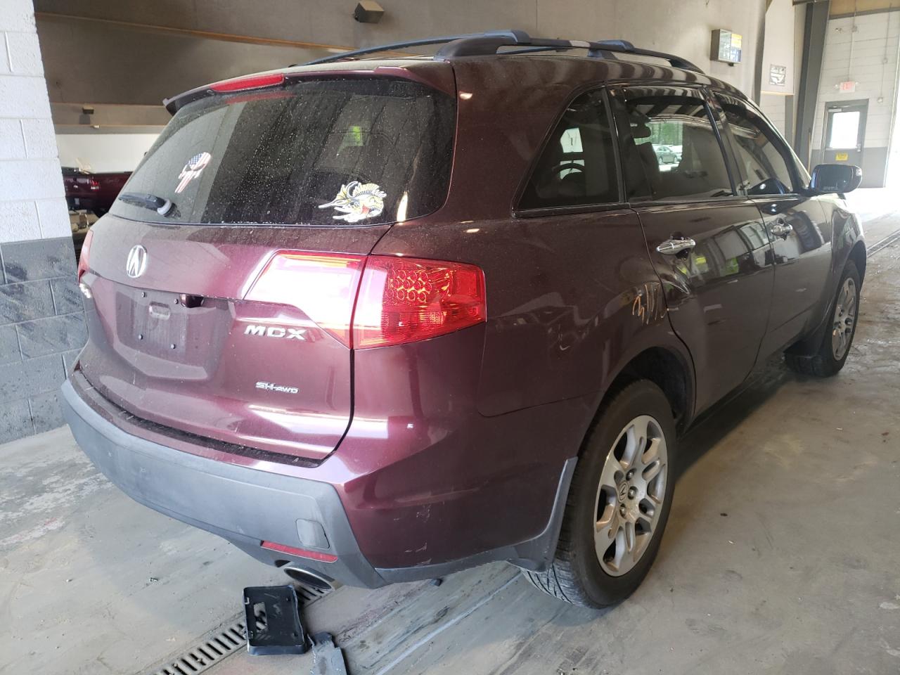 Photo 4 from auction – 2007 ACURA MDX TECHNO with VIN 2HNYD28497H521177