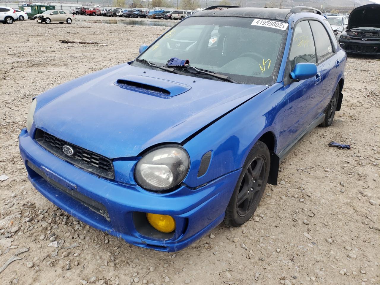 Photo 2 from auction – 2003 SUBARU IMPREZA WR with VIN JF1GG29643G806521