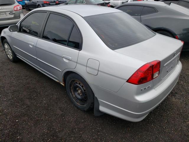 Photo 3 from auction – 2005 HONDA CIVIC LX with VIN 2HGES16675H002592