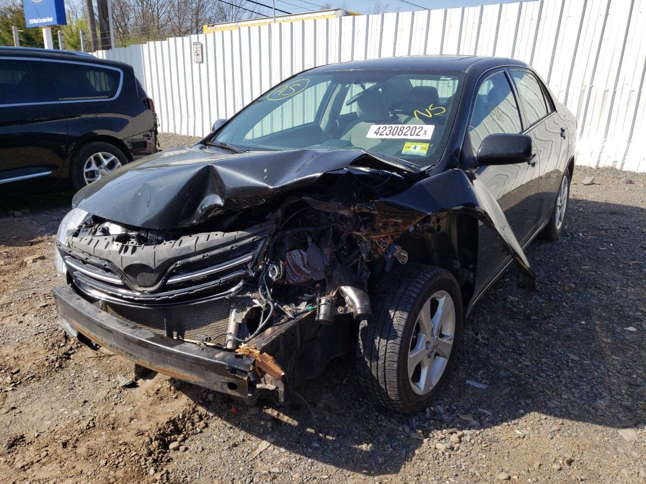 Photo 2 from auction – 2013 TOYOTA COROLLA BA with VIN 2T1BU4EE2DC965639