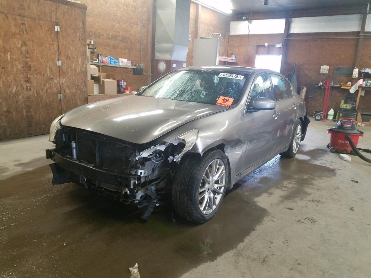 Photo 2 from auction – 2007 INFINITI G35 with VIN JNKBV61E57M708575