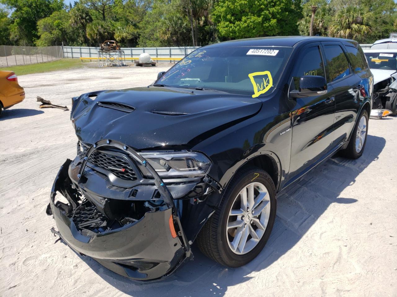 Photo 2 from auction – 2021 DODGE DURANGO R/ with VIN 1C4SDHCT0MC803218