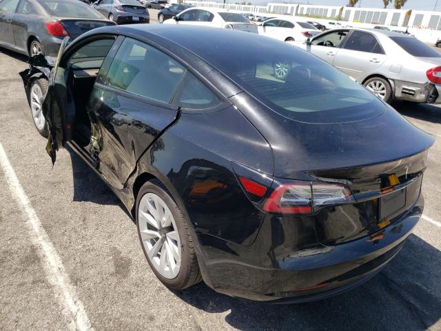 Photo 3 from auction – 2022 TESLA MODEL 3 with VIN 5YJ3E1EB5NF145767