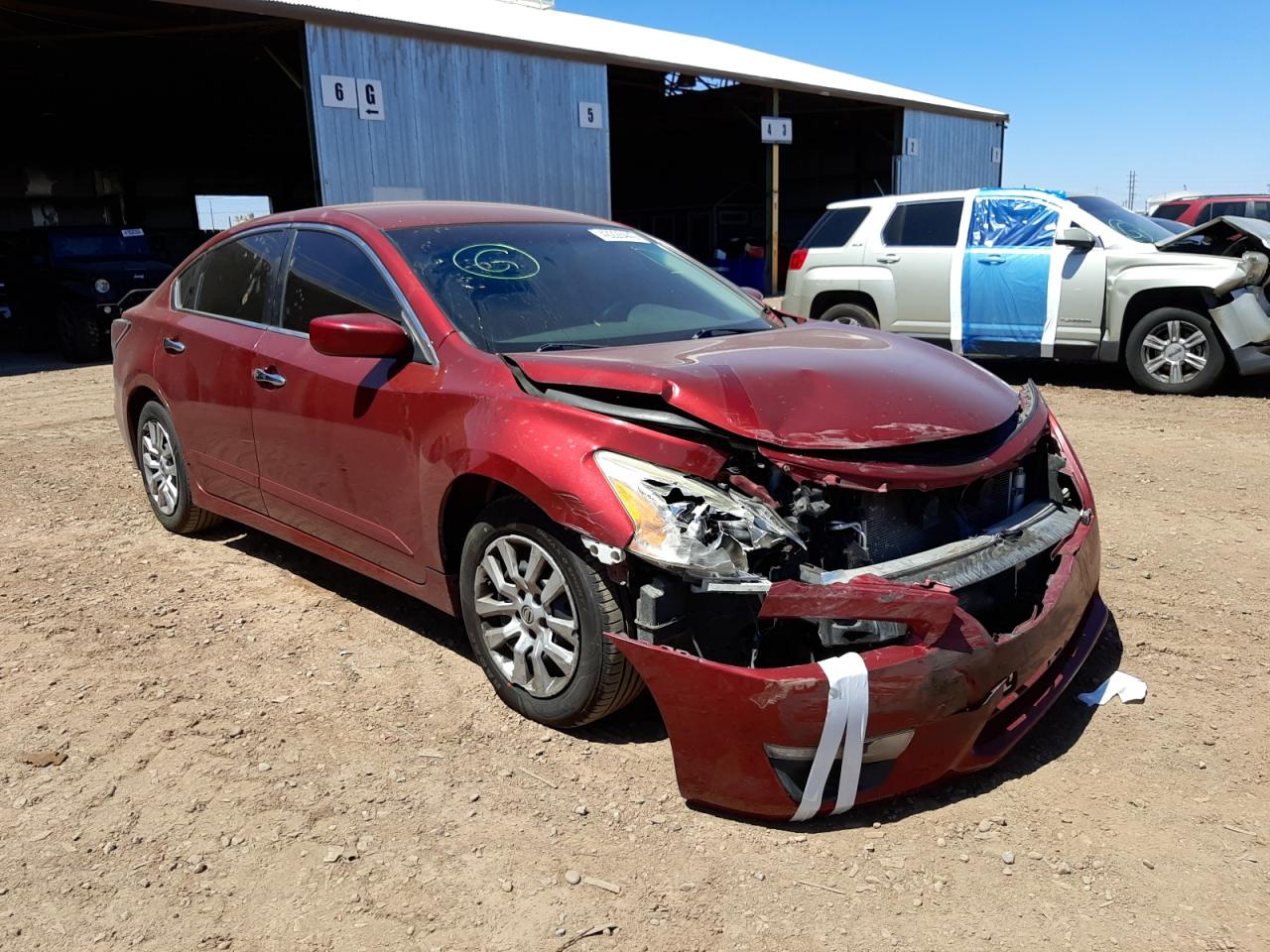 NISSAN ALTIMA 2.5 2014 with VIN 1N4AL3AP9EN362353 - Photo from auction