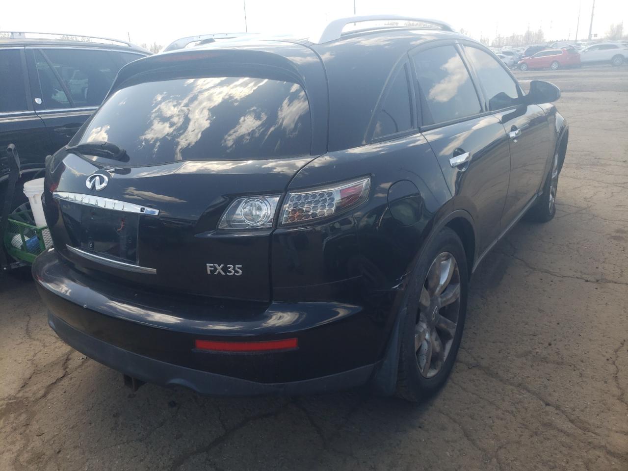 Photo 4 from auction – 2005 INFINITI FX35 with VIN JNRAS08W45X209067
