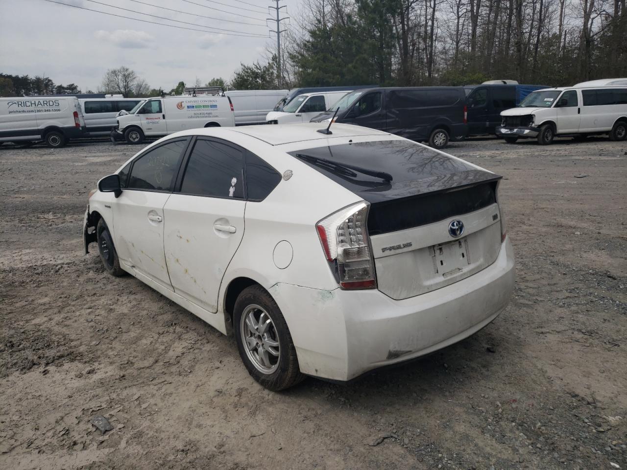 Photo 3 from auction – 2011 TOYOTA PRIUS with VIN JTDKN3DUXB5351609