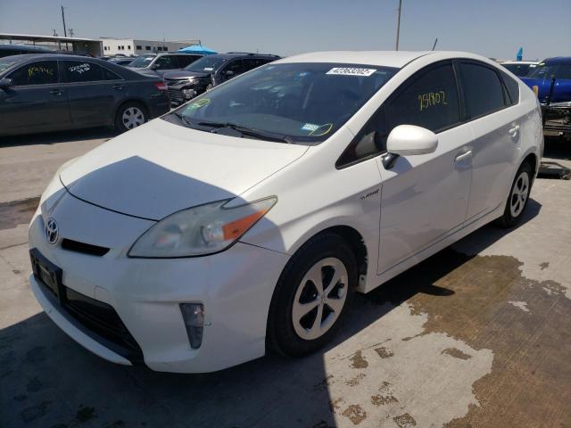 Photo 2 from auction – 2014 TOYOTA PRIUS with VIN JTDKN3DU3E1745075