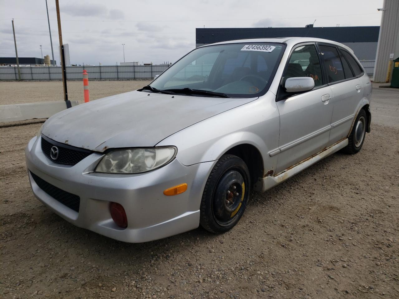 Photo 2 from auction – 2002 MAZDA PROTEGE PR with VIN JM1BJ245321595317