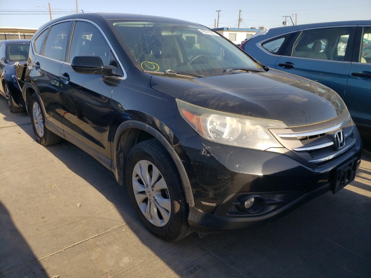 HONDA CR-V EX 2014 with VIN 2HKRM3H53EH562174 - Photo from auction