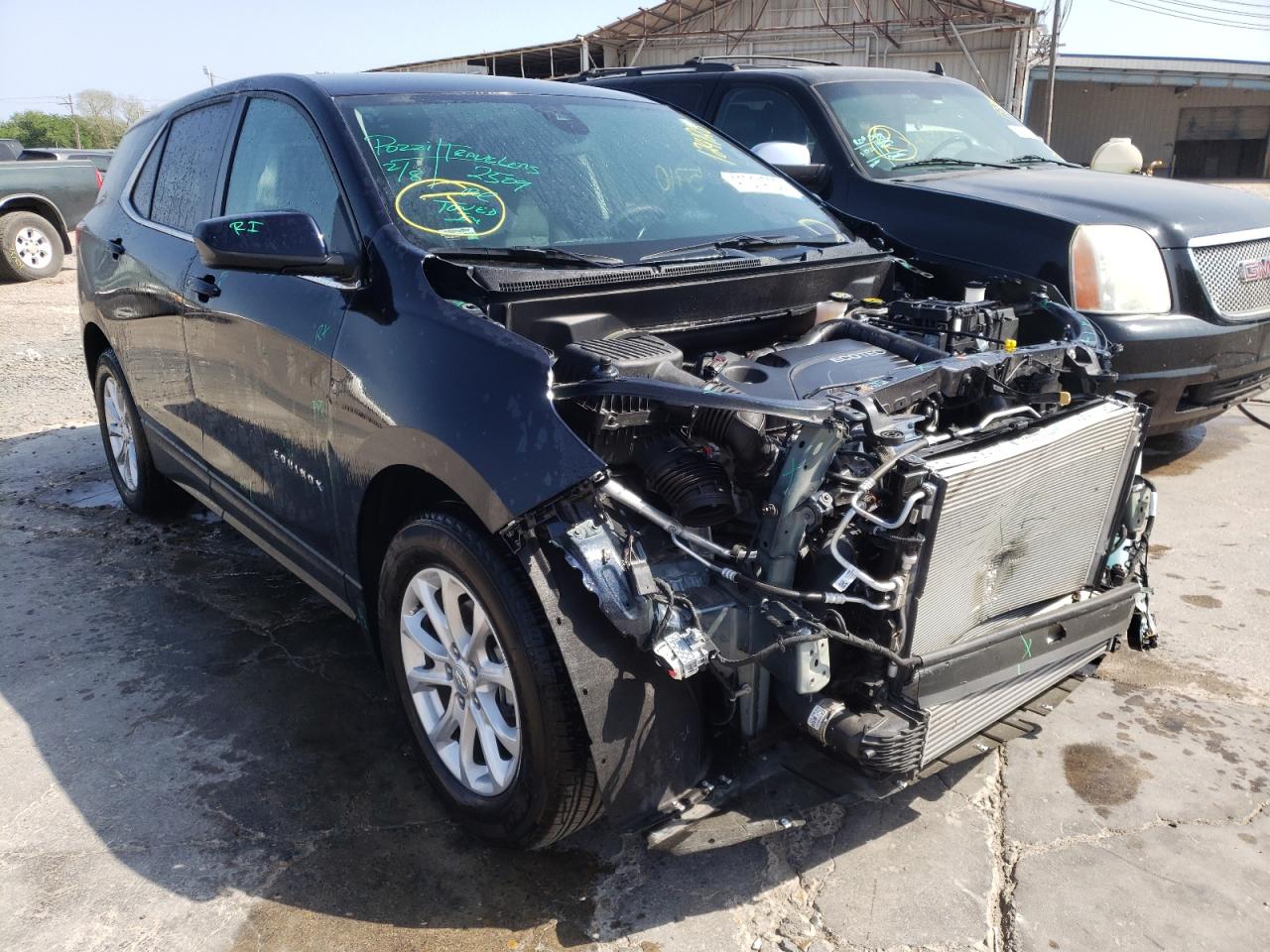 CHEVROLET EQUINOX LT 2021 with VIN 3GNAXKEV0MS124128 - Photo from auction