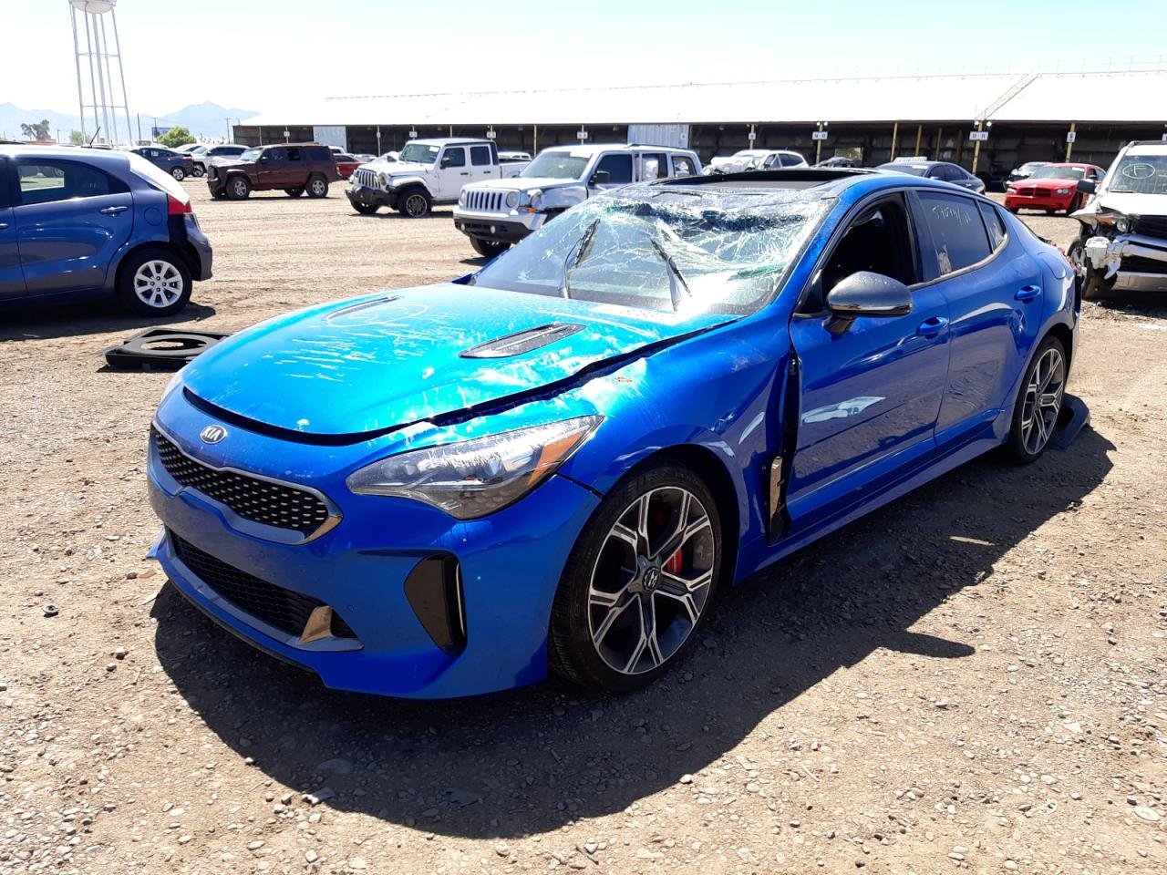Photo 2 from auction – 2018 KIA STINGER GT with VIN KNAE45LC2J6034191
