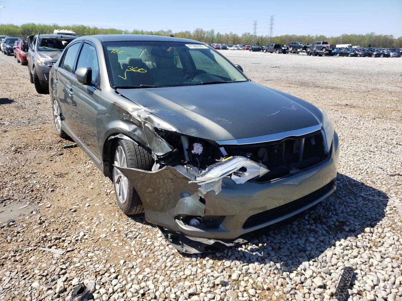 TOYOTA AVALON BAS 2011 with VIN 4T1BK3DB7BU376069 - Photo from auction