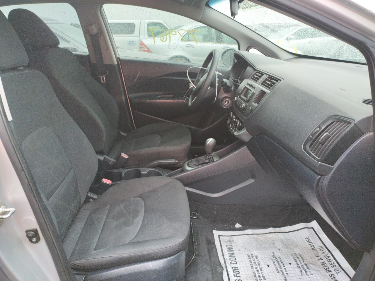 Photo 5 from auction – 2015 KIA RIO LX with VIN KNADM4A34F6468662