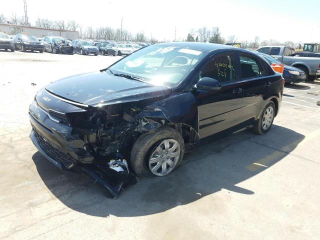 Photo 2 from auction – 2022 KIA RIO LX with VIN 3KPA24AD1NE462928