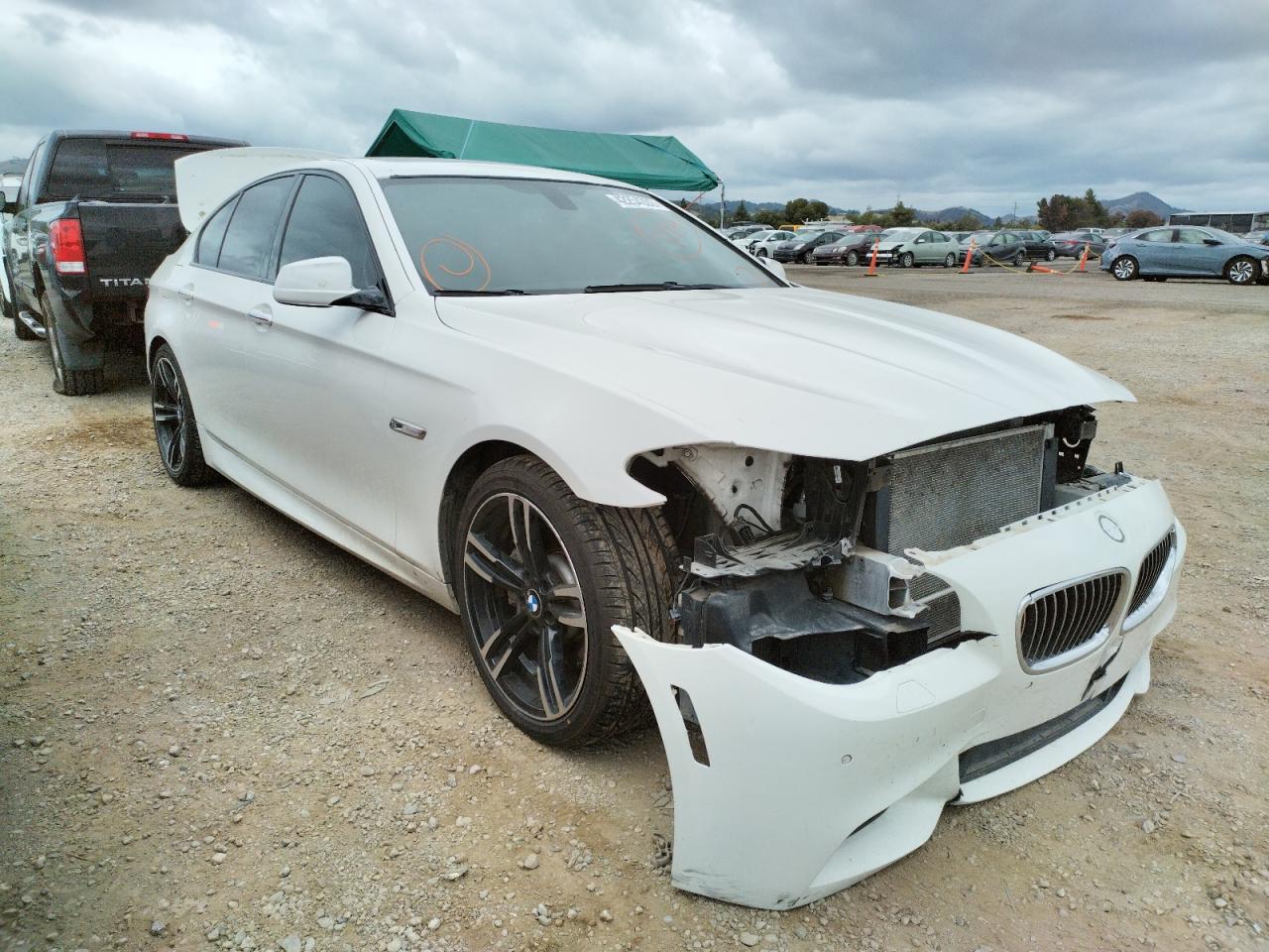 BMW 535 I 2013 with VIN WBAFR7C57DC821498 - Photo from auction