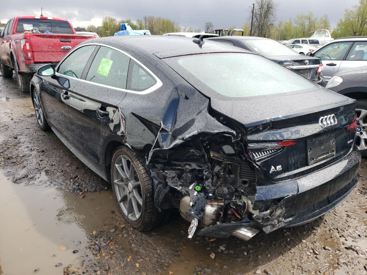 Photo 3 from auction – 2019 AUDI A5 QUATTRO with VIN WAUFNCF58KA070291