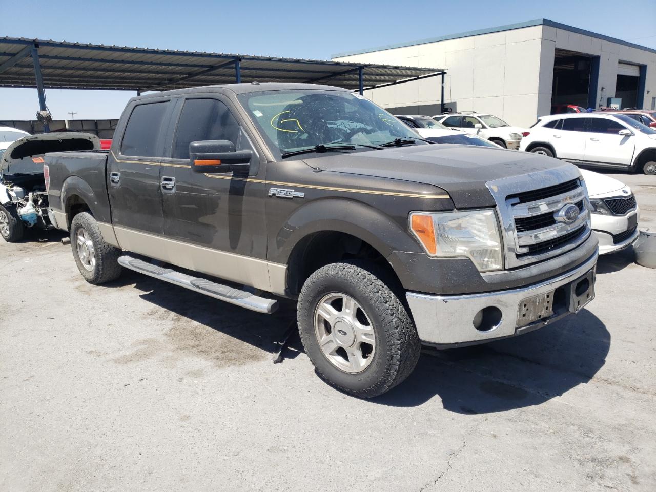 FORD F150 SUPER 2009 with VIN 1FTRW12869KC62234 - Photo from auction