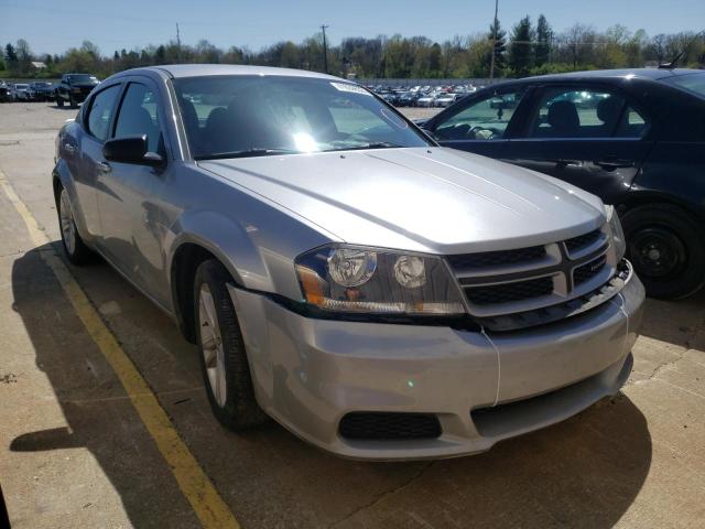 DODGE AVENGER SE 2014 with VIN 1C3CDZAB7EN133780 - Photo from auction