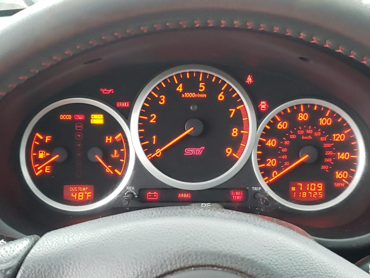 Photo 8 from auction – 2007 SUBARU IMPREZA WR with VIN JF1GD77697L500677