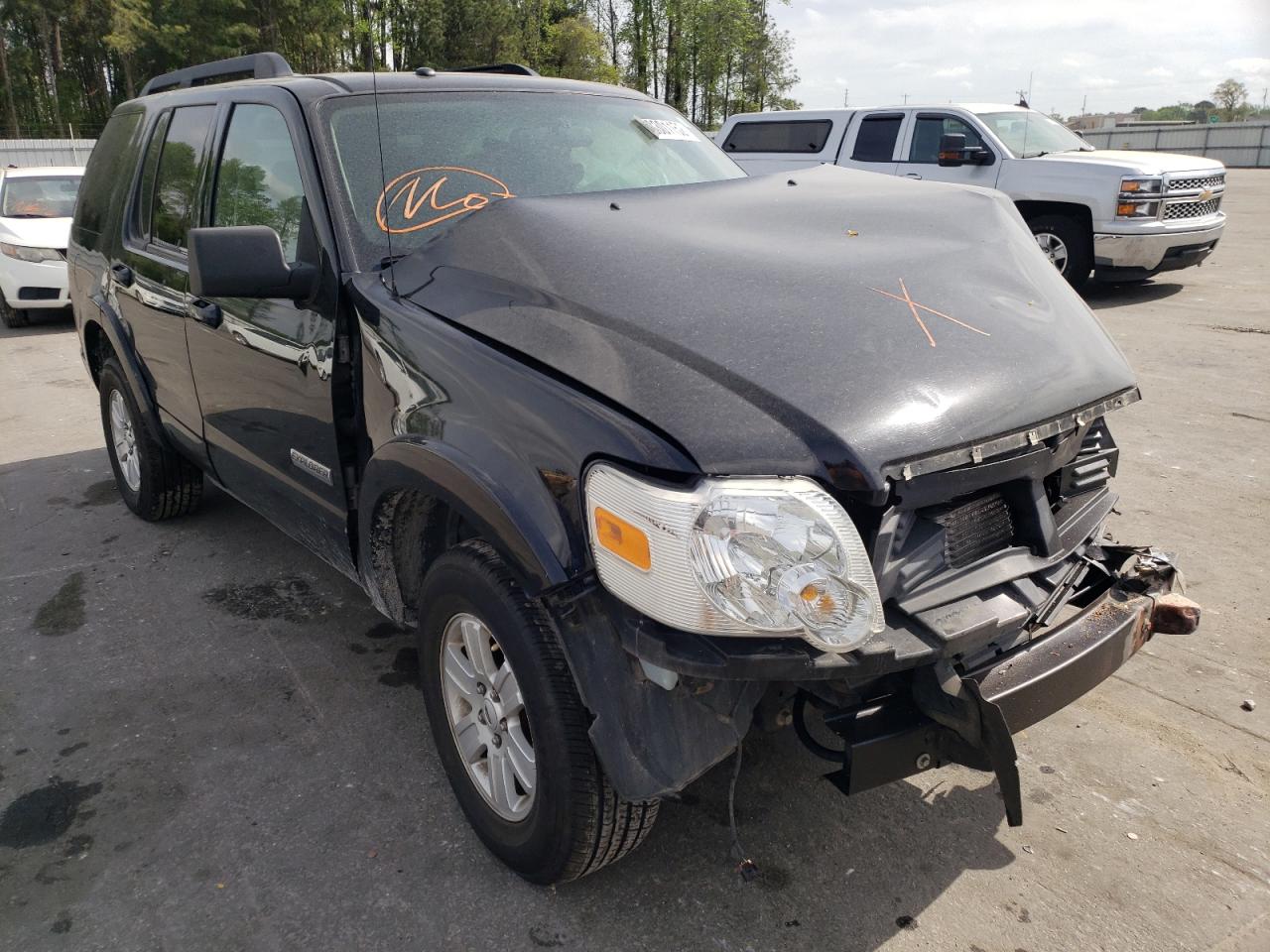 FORD EXPLORER X 2008 with VIN 1FMEU73E78UA58150 - Photo from auction