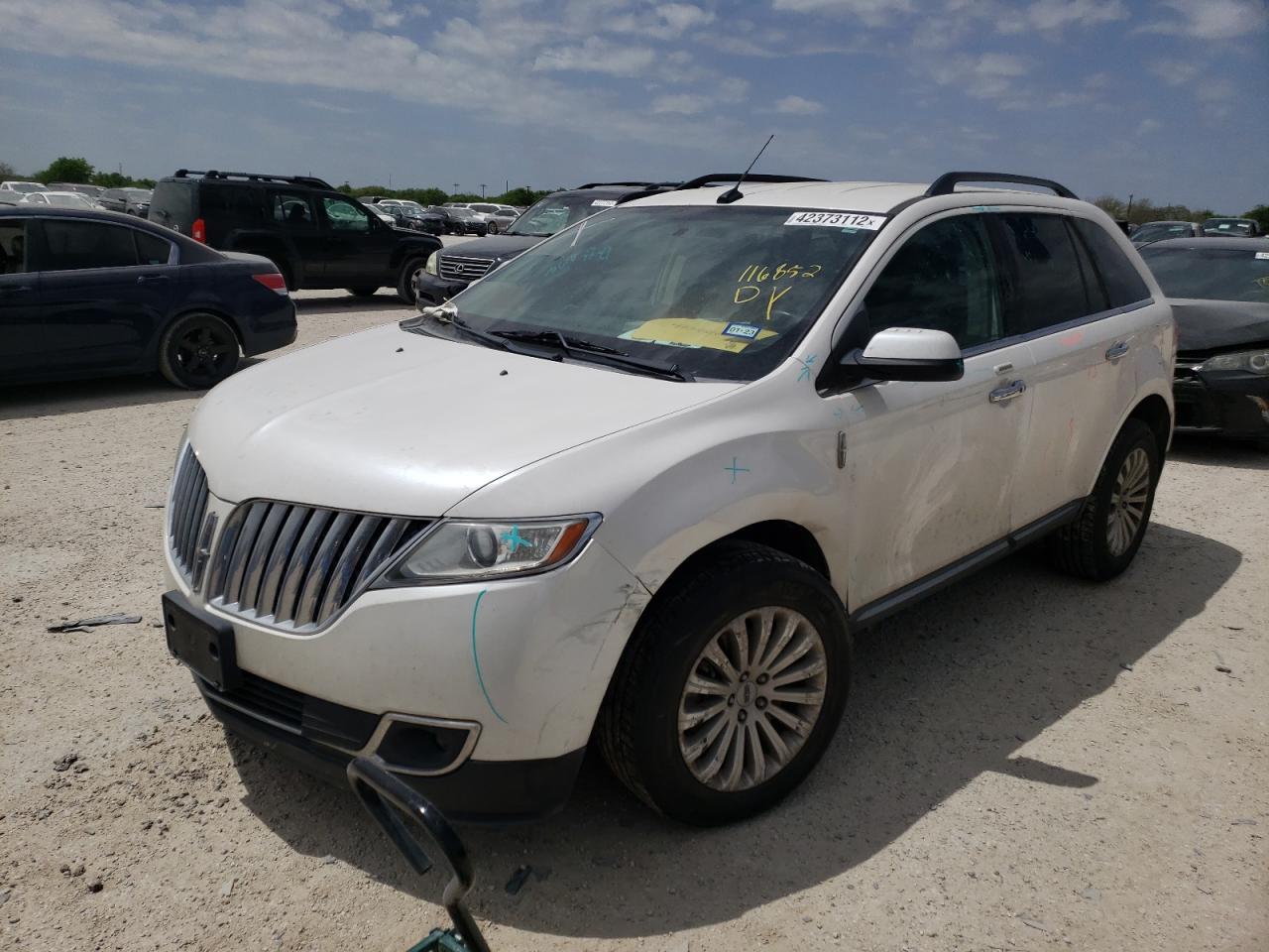 Photo 2 from auction – 2011 LINCOLN MKX with VIN 2LMDJ6JK2BBJ31563