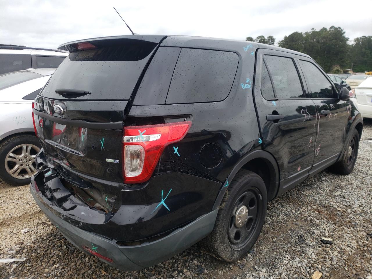 Photo 4 from auction – 2015 FORD EXPLORER P with VIN 1FM5K8AR6FGA70240