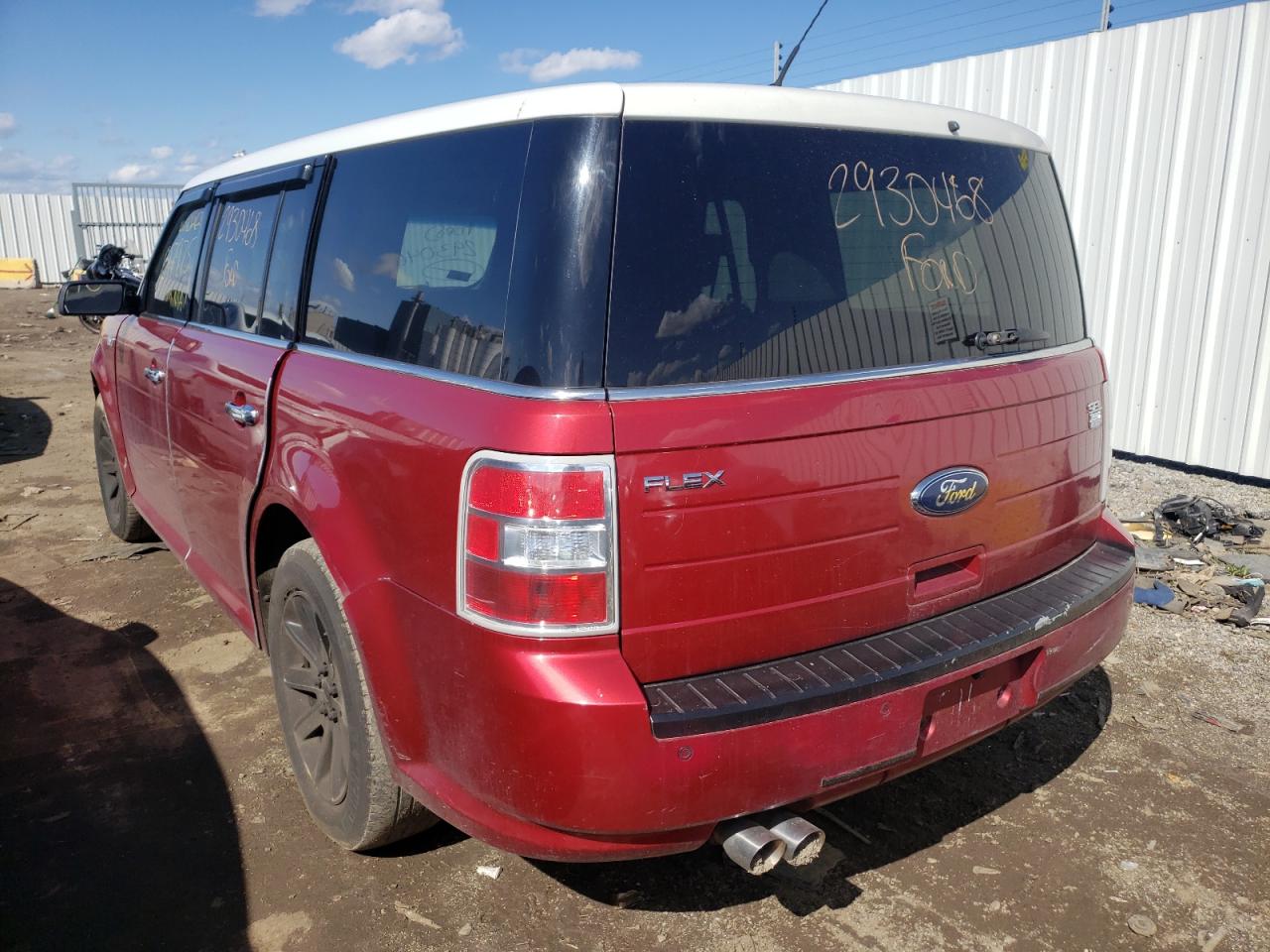 Photo 3 from auction – 2009 FORD FLEX SEL with VIN 2FMDK52C39BA07001