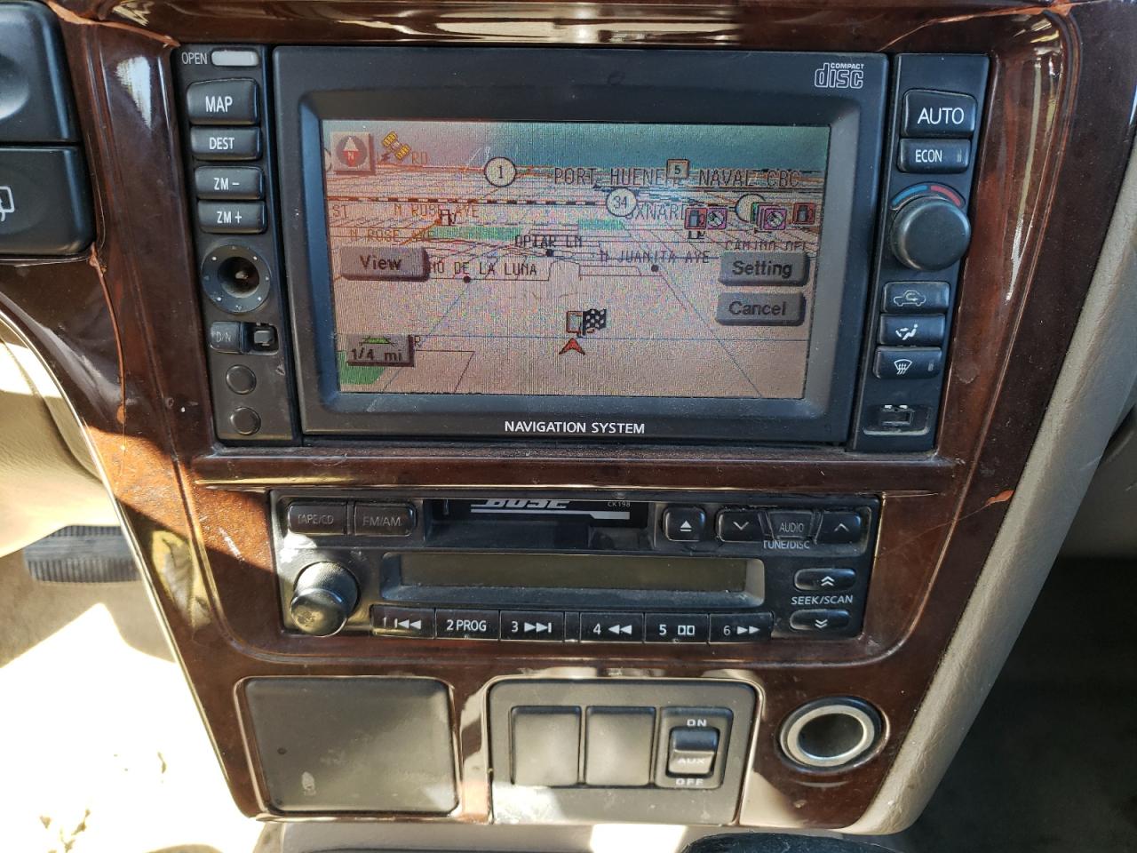 Photo 9 from auction – 2001 NISSAN PATHFINDER with VIN JN8DR09X51W561773