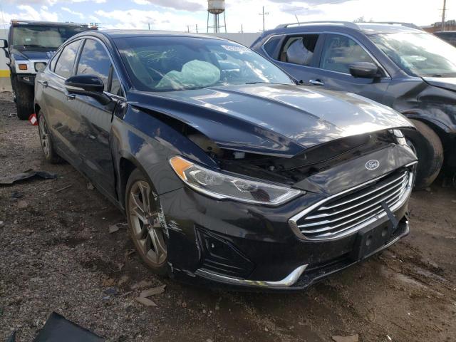 FORD FUSION SEL 2019 with VIN 3FA6P0CD6KR267642 - Photo from auction